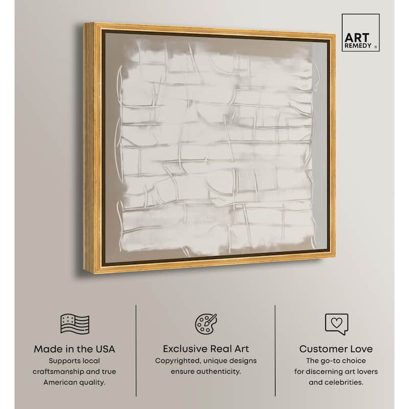 Underlying Order Canvas by Art Remedy