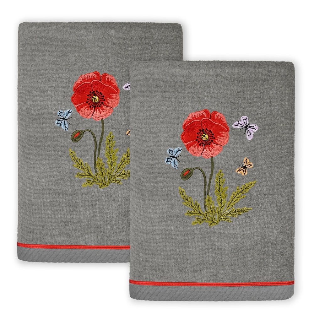 Authentic Hotel and Spa Turkish Cotton Polly 2 PC Hand Towel Set