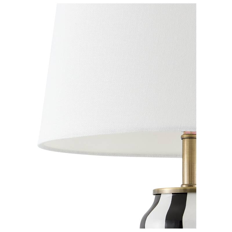 Livabliss Dicomano Modern Accent Table Lamp - 17"H x 11"W x 11"D