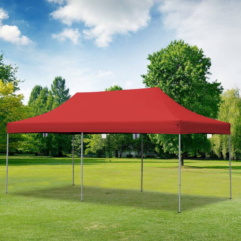 Ainfox 10ft x 20ft Outdoor Gazebo Pop up Canopy Tent Heavy Duty Instant Shelters