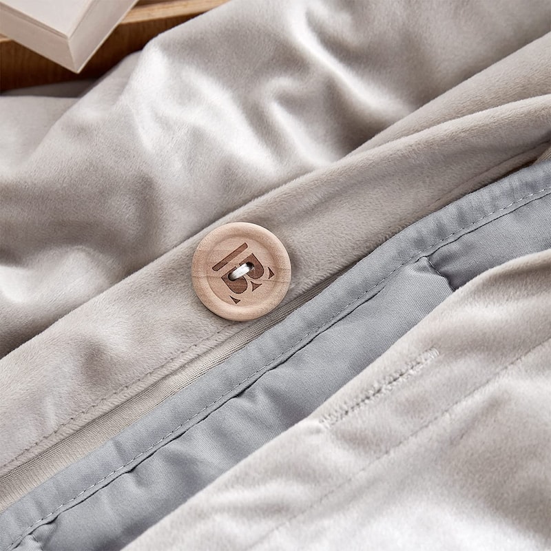 Chommie Weighted Coma Inducer® Comforter - Cuz I'm Cozy - Stone Taupe