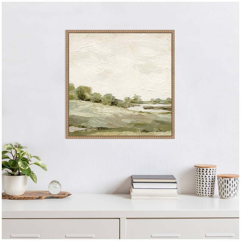 Kate and Laurel Petit View No 7 by Mackenzie Nelson Framed Canvas Wall Art Print