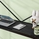 preview thumbnail 14 of 14, Artsy Twin Metal Loft Bed with Desk, Power Outlet and LED Lighted, Safety Guard & Ladder, No Box Spring Needed, Black
