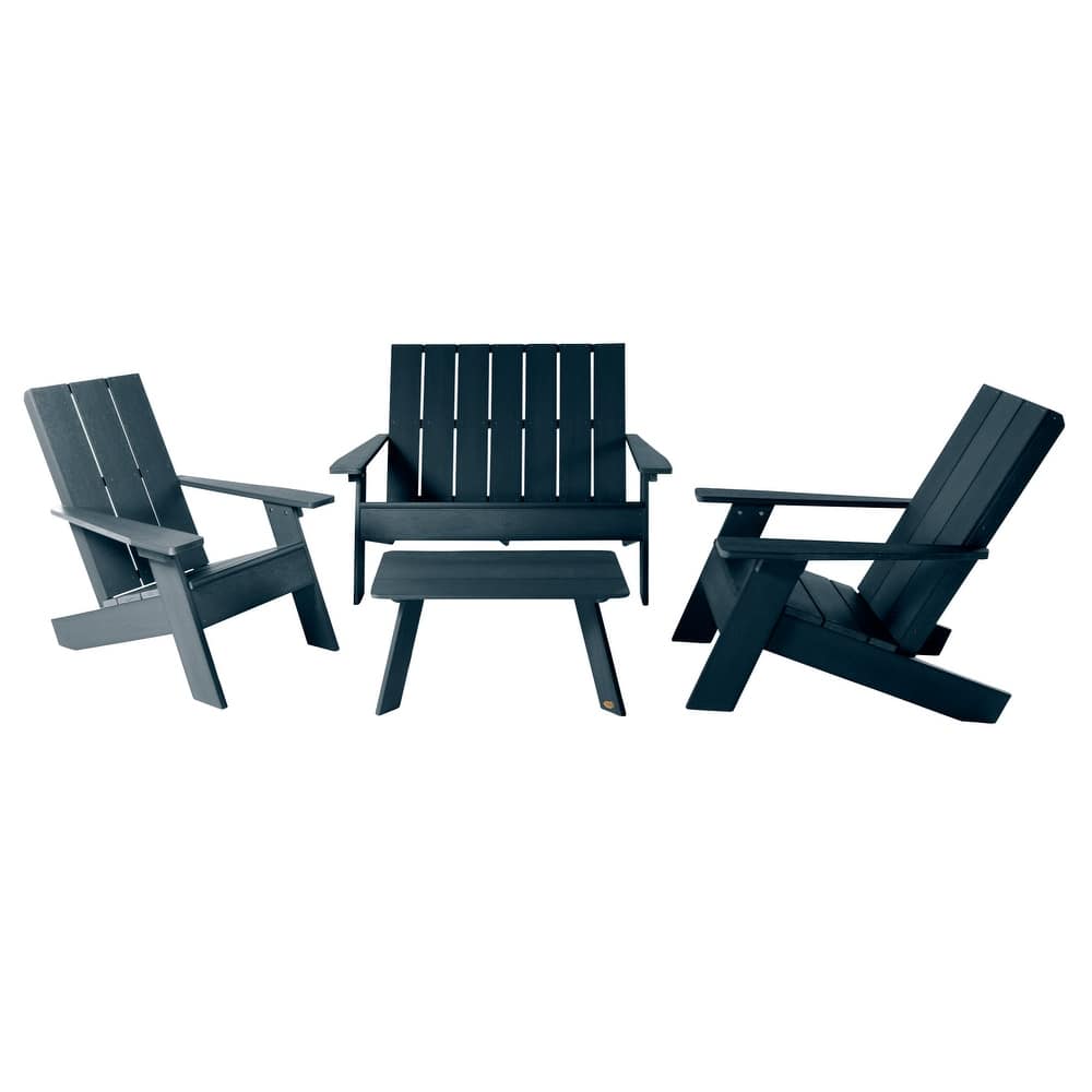 Italica Modern Adirondack Conversation Set