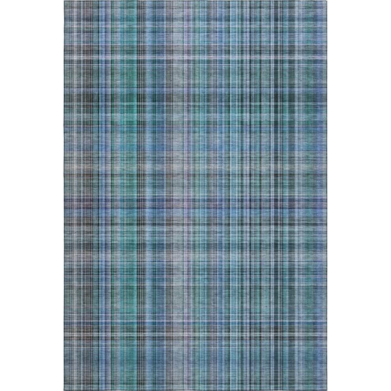 Premium Washable Super Soft Plaid Mayfield Rug