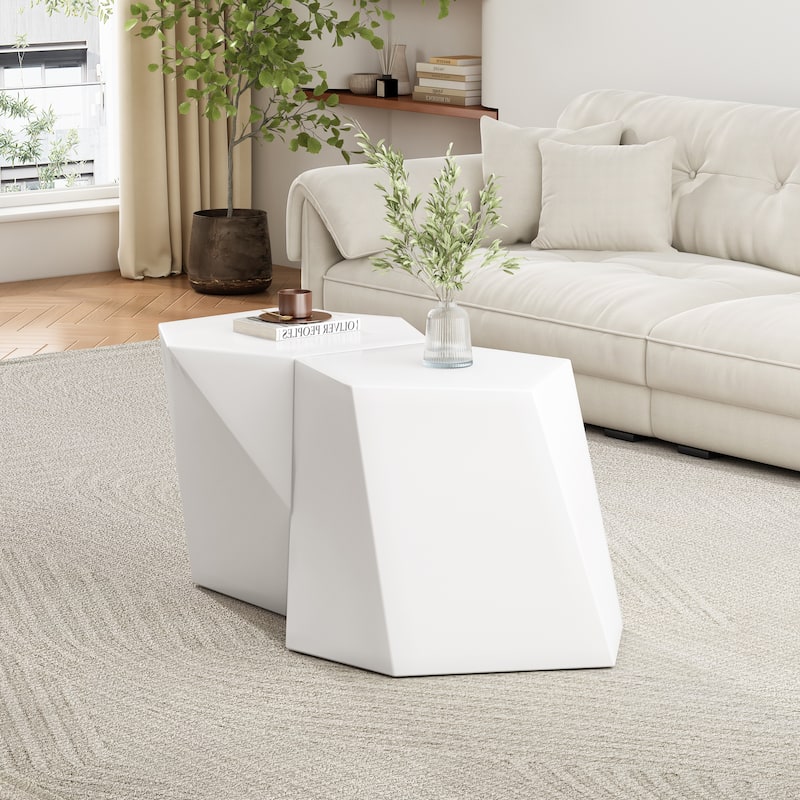 Modern Mgo Coffee Table Set