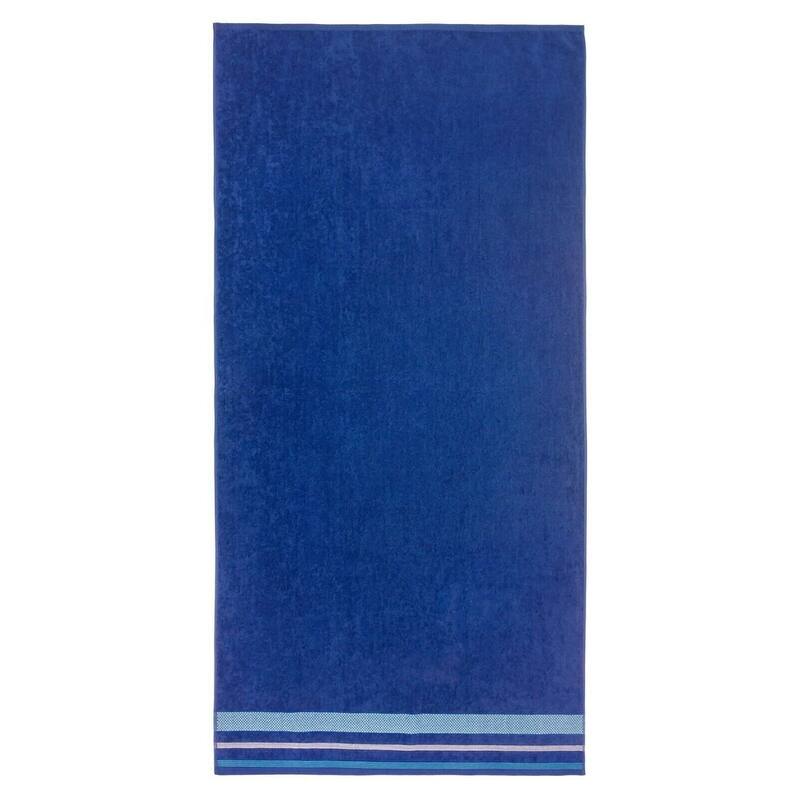 Kaufman-Oversized Solid Color Velour Beach Pool Towel-Pool Towel Set 4 Pk- (1514) - 35 X 70