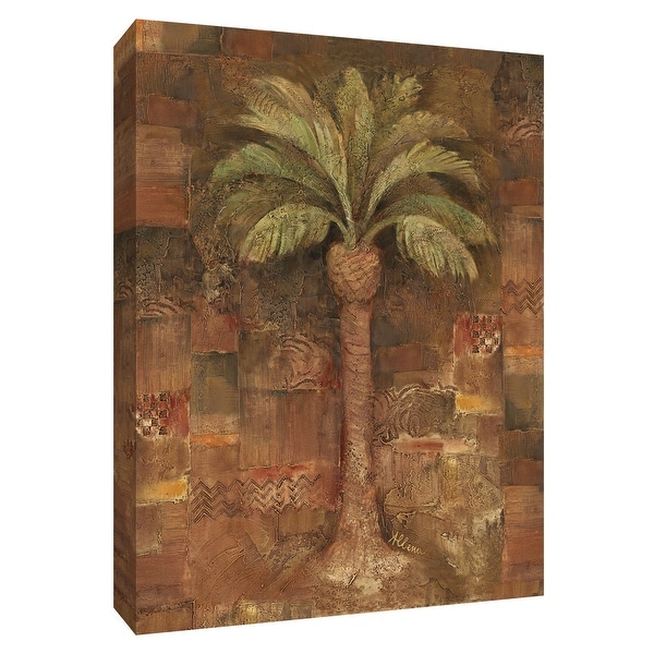 PTM Images 9-154639 PTM Canvas Collection 10" x 8" - "Spice Palm I" Giclee Palm Trees Art Print on Canvas