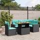 Option Black 2x middle + table + 1x corner