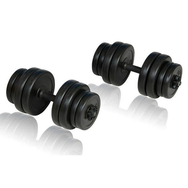 Yaheetech 66 2025 lbs dumbbell set