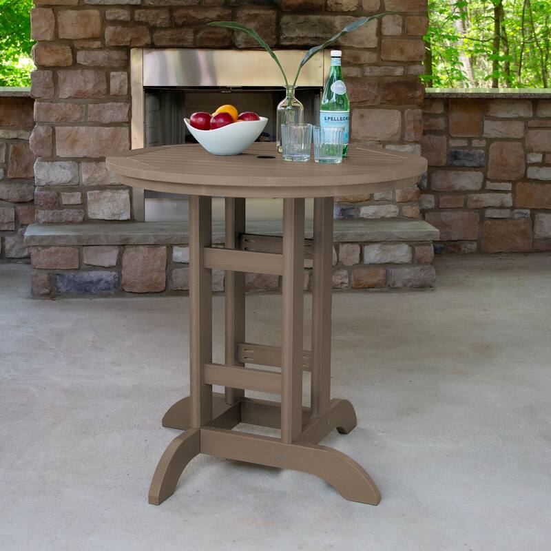 Highwood 36" Round Counter Height Outdoor Table