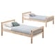 preview thumbnail 6 of 4, Dakota Wood Twin Over Twin Bunk Bed Natural