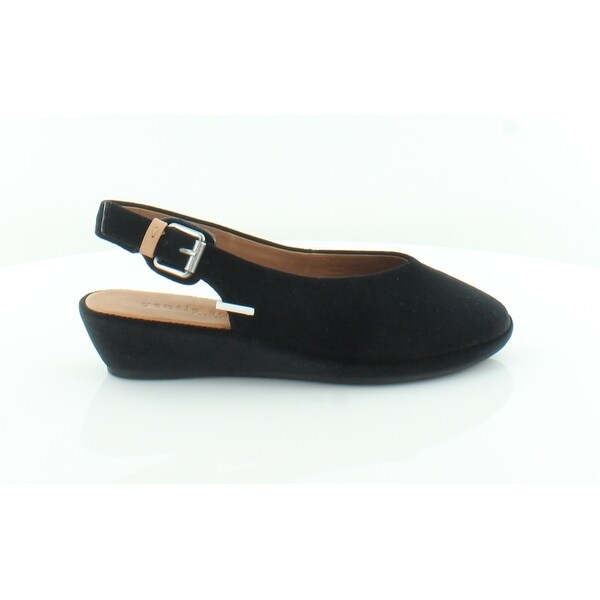 gentle souls noemi suede slingback flats