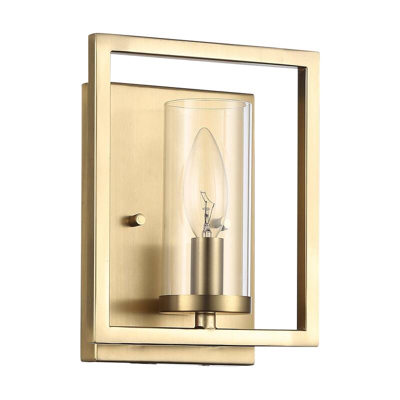 Golden Lighting Marco 1-light Wall Sconce in Brushed Champagne Brass