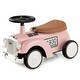 preview thumbnail 6 of 25, Kids Sit to Stand Vehicle with Working Steering Wheel and Under Seat Storage - 23" x 10.5" x 13.5" (L x W x H)
