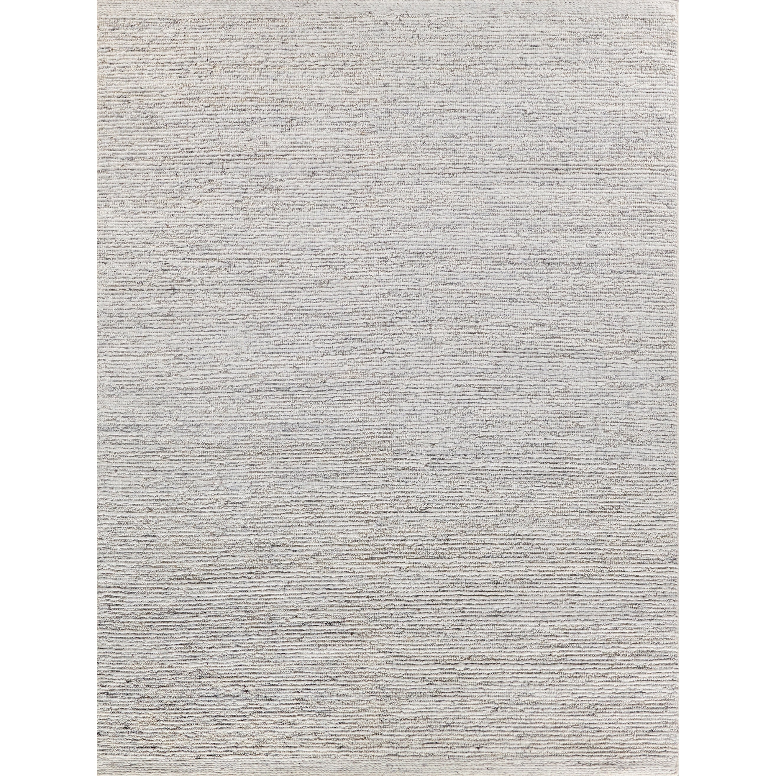 Sorrento flatweave New Zealand Wool Silver Area Rug - 10' x 14'