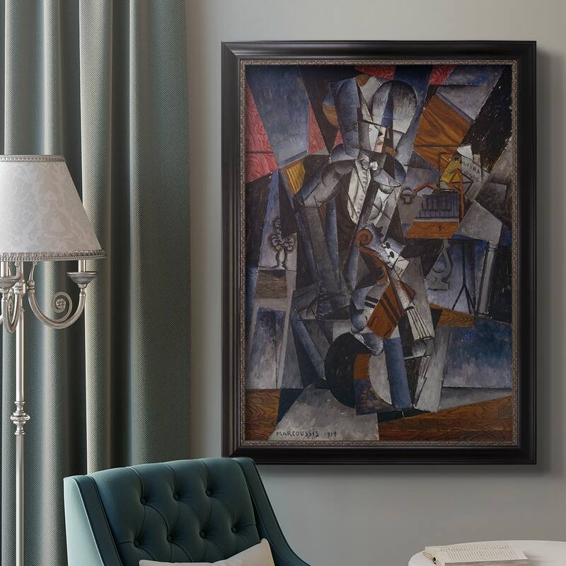 The Musician Premium Framed Canvas- Ready to Hang
