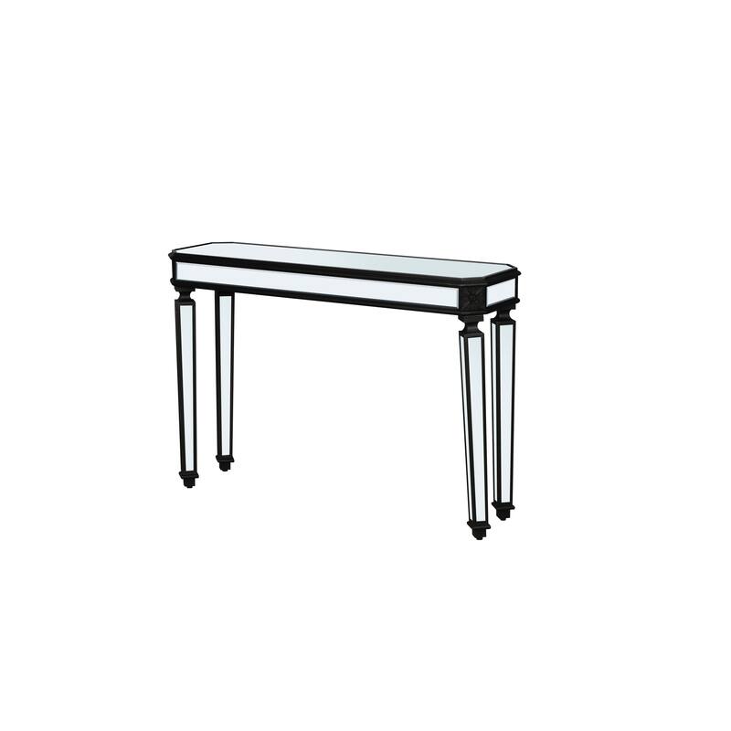 Mirror Console Table Vintage Wood