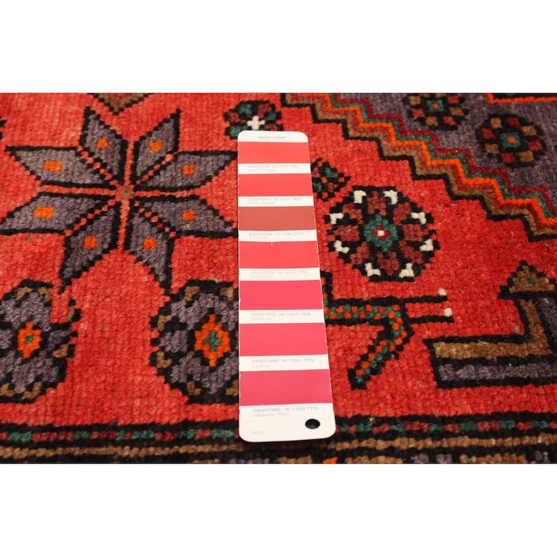 ECARPETGALLERY Hand-knotted Anadol Red Wool Rug - 4'1 x 6'10