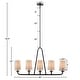 preview thumbnail 10 of 8, INK+IVY Serenitie Bronze 5-Light Linear Chandelier