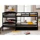 preview thumbnail 17 of 40, Functional and Aesthetic Design Twin L-Shaped Bunk bed with Trundle, Elegant Design Twin L-Shaped Bunk bed with Trundle