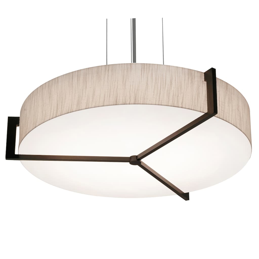 AFX APP1932MB-JT Apex 3 Light 22" Wide Suspension Pendant Laminated