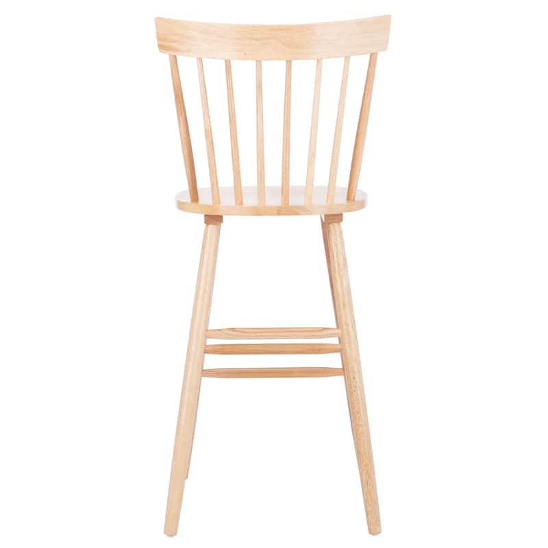 SAFAVIEH Belva 30-inch Spindle Farmhouse Bar Stool (Set of 2) - 20" W x 21" D x 44" H - 20"W x 21"D x 44"H