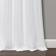 preview thumbnail 54 of 105, Silver Orchid Page Two-tone Faux Silk Single Curtain Panel