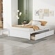 preview thumbnail 23 of 49, Full Kids Platform Bed with Twin Trundle and 2 Drawers