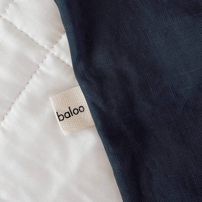 French Linen Duvet Cover for Weighted Blanket