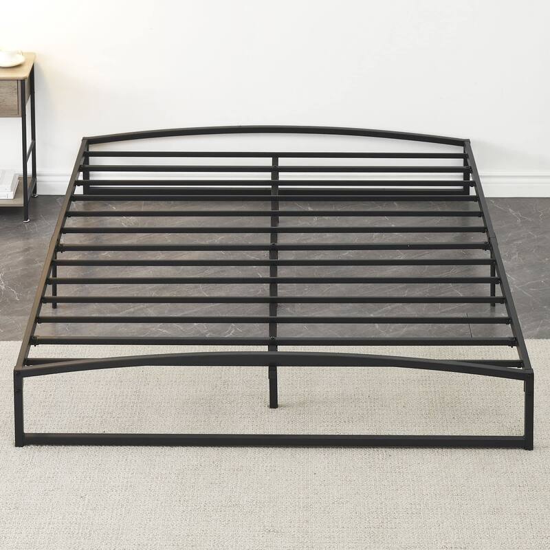 10 Inch Metal Platform Low Profile Bed Frame - Queen