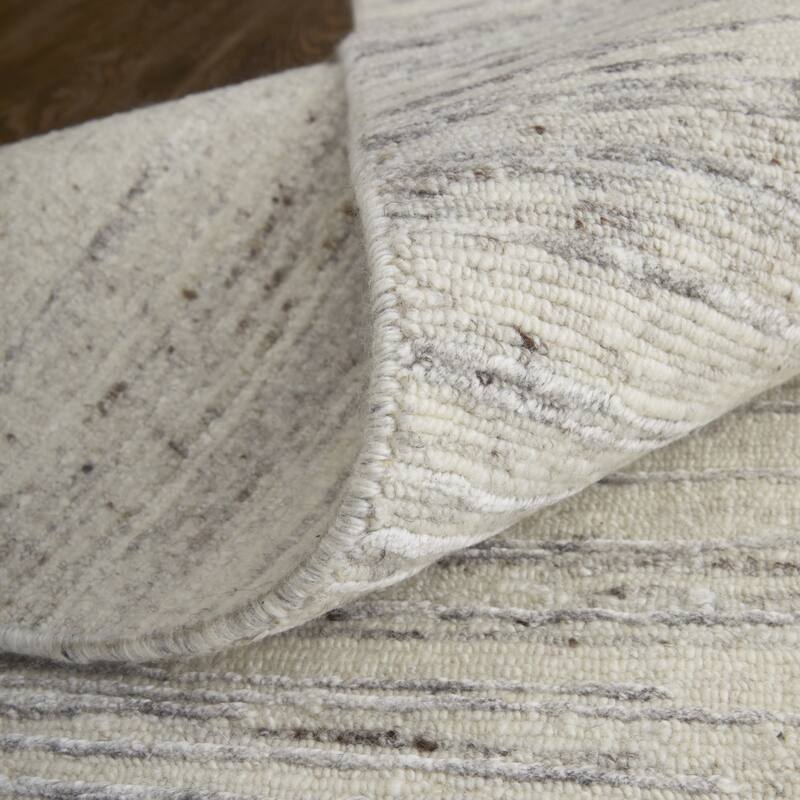 HomeRoots Abstract Casual Rectangle Area Rug - 162.00 in. x 114.00 in. x 0.31 in.