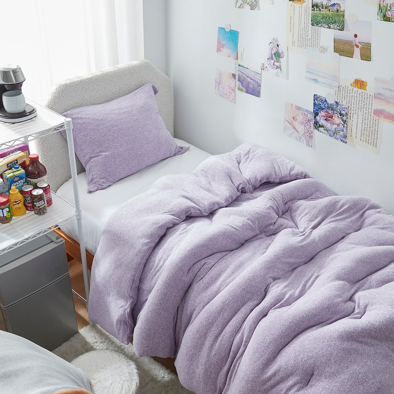 Sweater Weather® - Coma Inducer® Oversized Comforter Set - Snowy Purple