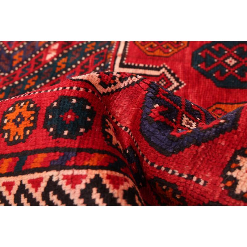 ECARPETGALLERY Hand-knotted Konya Anatolian Red Wool Rug - 5'2 x 9'7