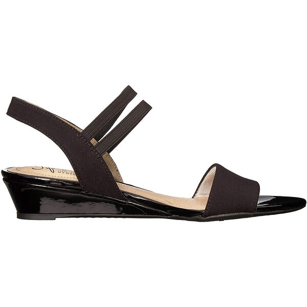 lifestride yolo women's wedge sandals