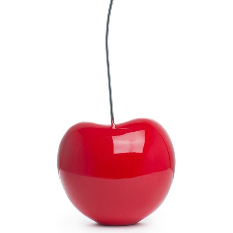 Cherry Resin Handmade Sculpture - N/A