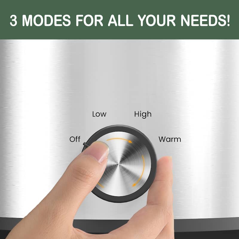 2 QT Small Slow Cooker