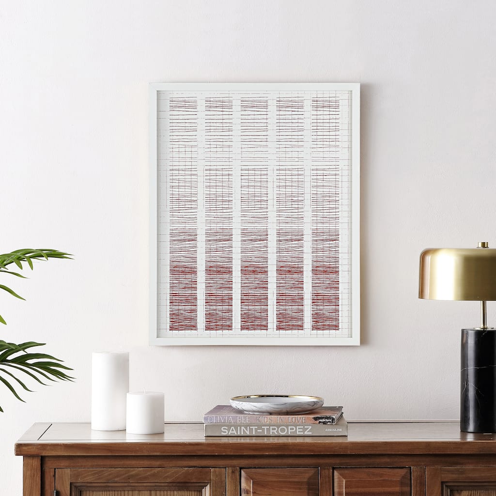 SAFAVIEH Tomie Vanishing Point 16 x 20-inch Framed Wall Art