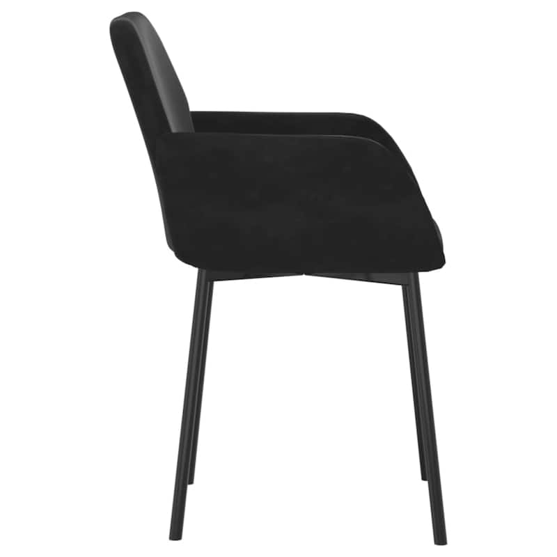 vidaXL Dining Chairs 2 Pcs Accent Upholstered Chair for Living Room Velvet - 21.3" x 23.2" x 29.9"