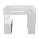 preview thumbnail 12 of 14, Spivey Twin Loft Bed with Built-in Desk
