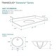 preview thumbnail 2 of 12, Transolid VT43.5x22-1OU-1 Silestone 44" Quartz Vanity Top with