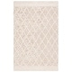 preview thumbnail 12 of 16, SAFAVIEH Handmade Natura Tere Farmhouse Trellis Wool Rug 3' x 5' - Brown/Ivory - Rectangle