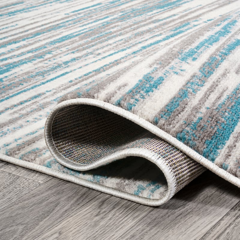 JONATHAN Y Madrid Modern Abstract Muted Flowers Area Rug