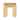 Wooden End Table with Thicken Top Design in Natural Oak