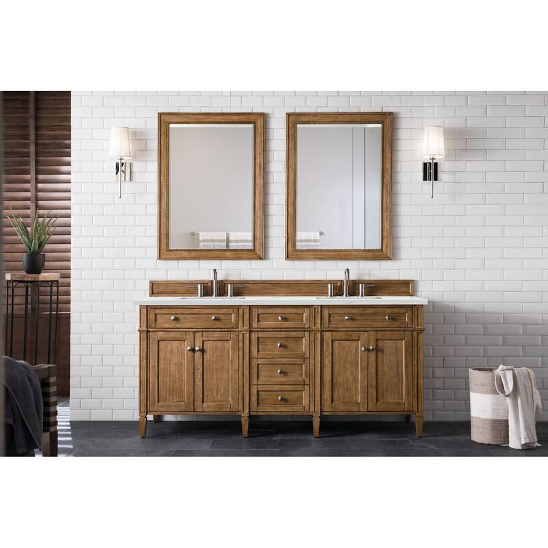 James Martin Vanities 650-V72-FENC Brittany 72" Free Standing Double