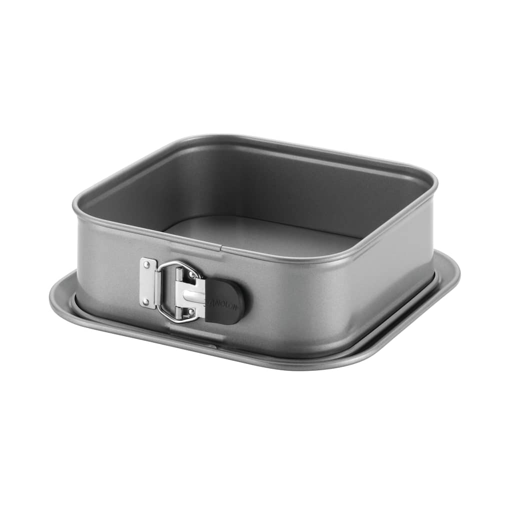 Anolon Advanced Bakeware Nonstick Square Springform Pan, 9-Inch x 9-Inch, Gray