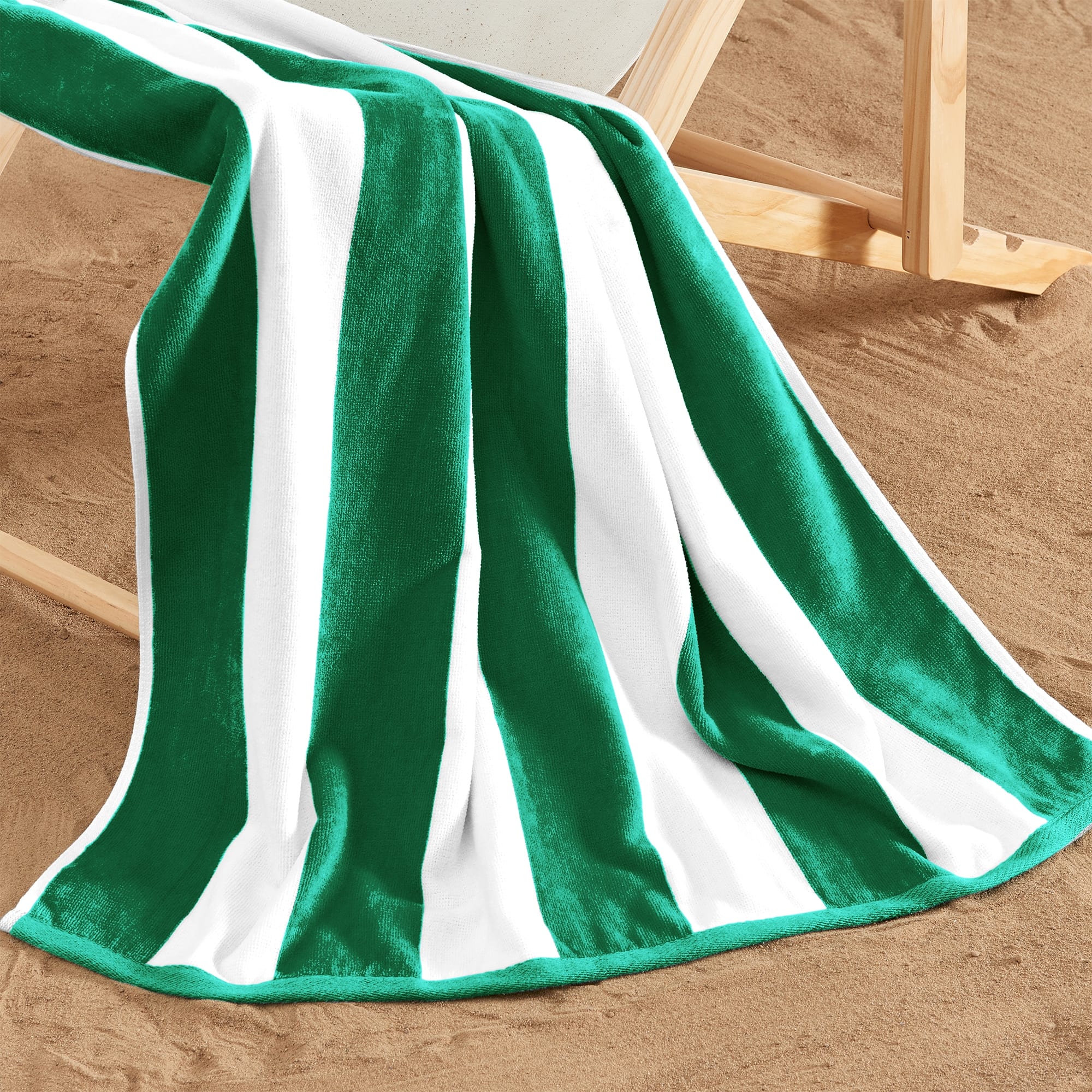 Luxurious Cotton Cabana Stripe Beach Towel Bed Bath & Beyond 33419678