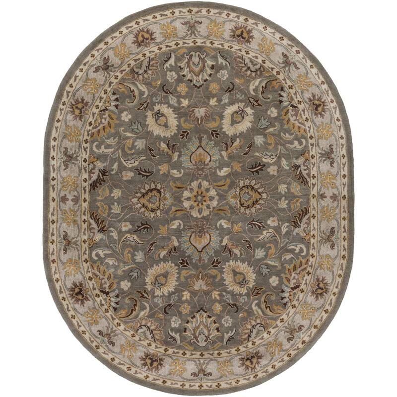 Livabliss Caesar Updated Traditional Border Area Rug.