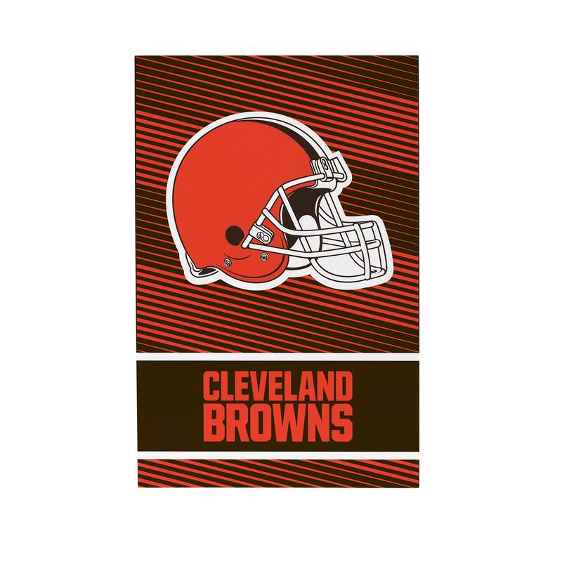 Cleveland Browns Wooden Tabletop Mantel Shelf Sign