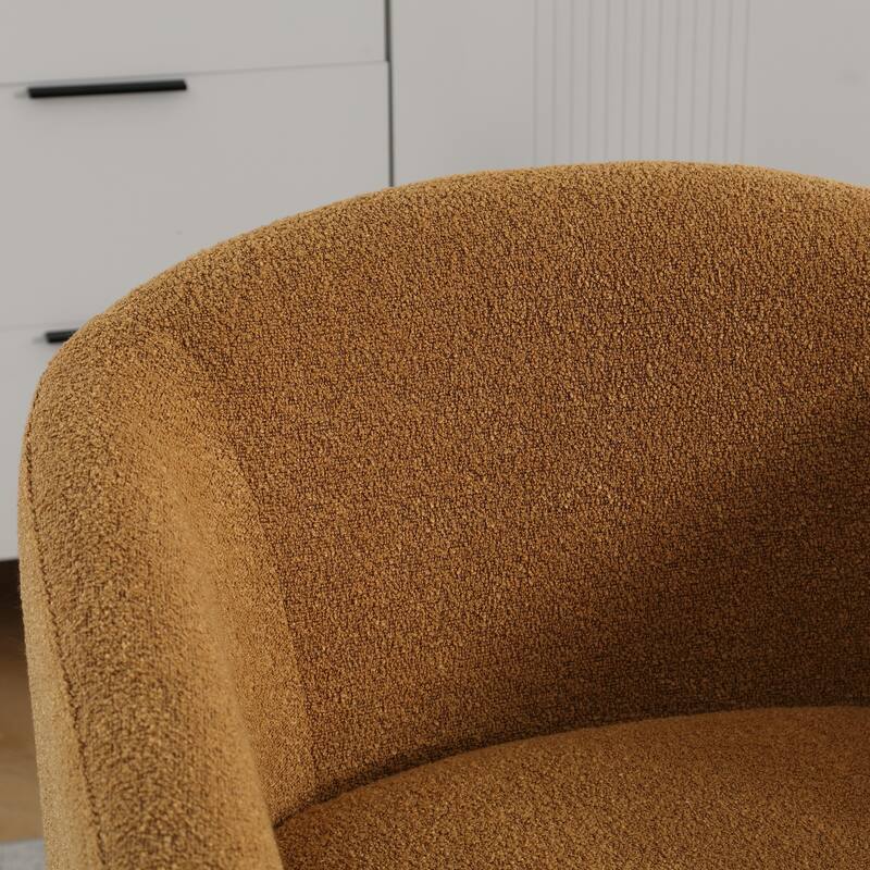 Swivel Accent Chair Armchair Upholstered Barrel Chairs
